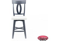 canadel furniture blue  inch counter seat height stool  image   