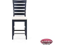 canadel furniture blue  inch counter seat height stool  image   