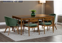 canadel furniture brown inch standard height rectangle lifestyle image   
