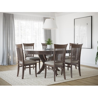 Canadel Core 48-68" Round to Oval Dining Table