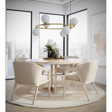 Canadel Modern 54" Round Dining Table