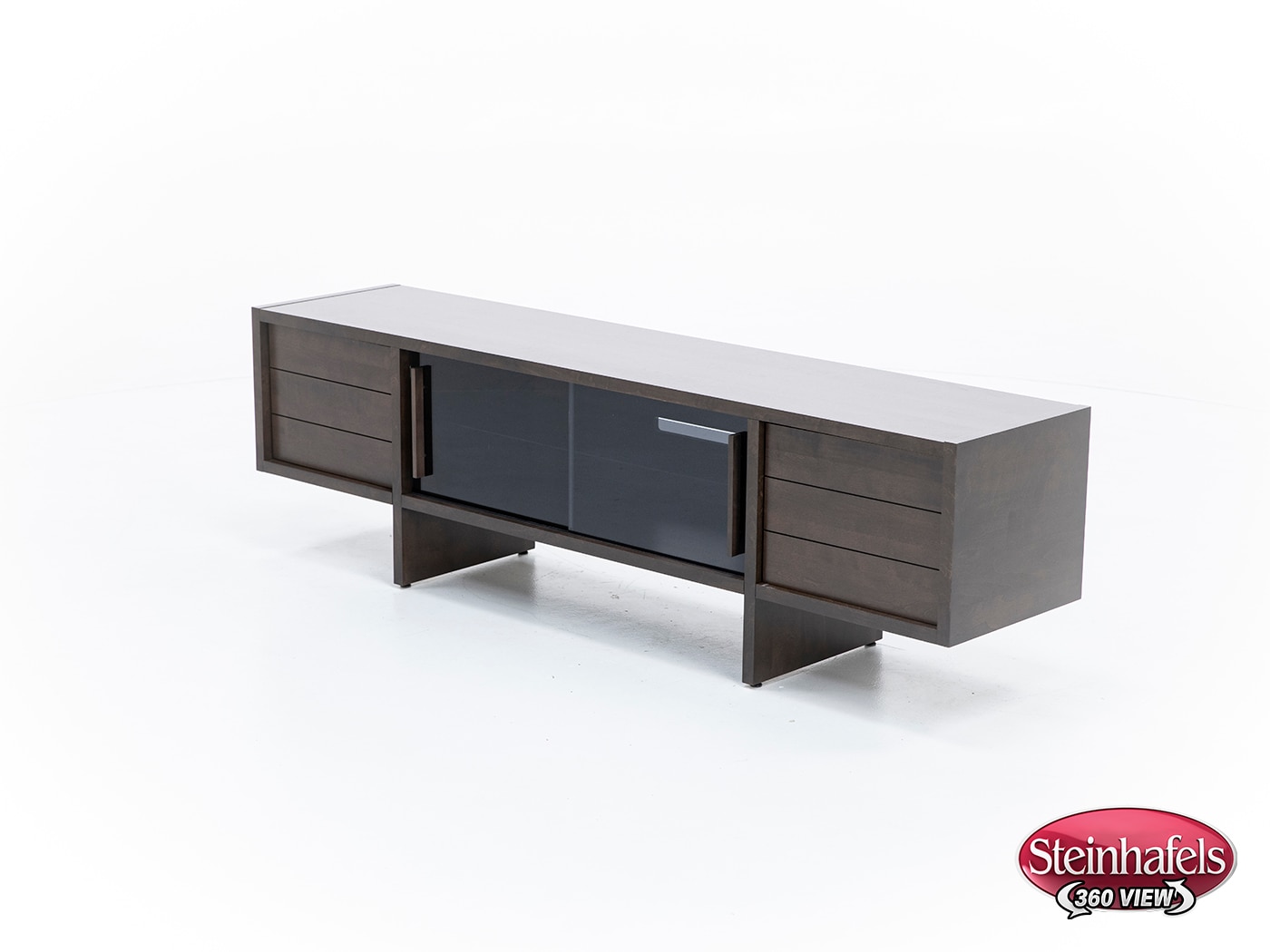 canadel furniture brown console  image fus  