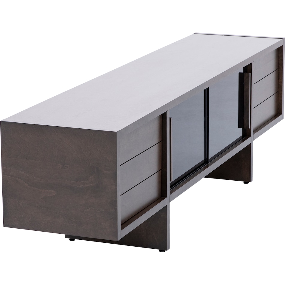 canadel furniture brown console fus  