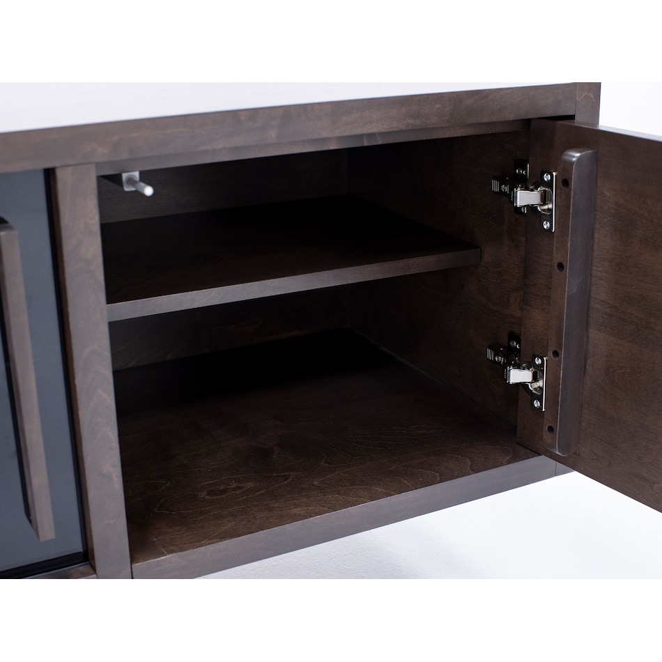 canadel furniture brown console fus  