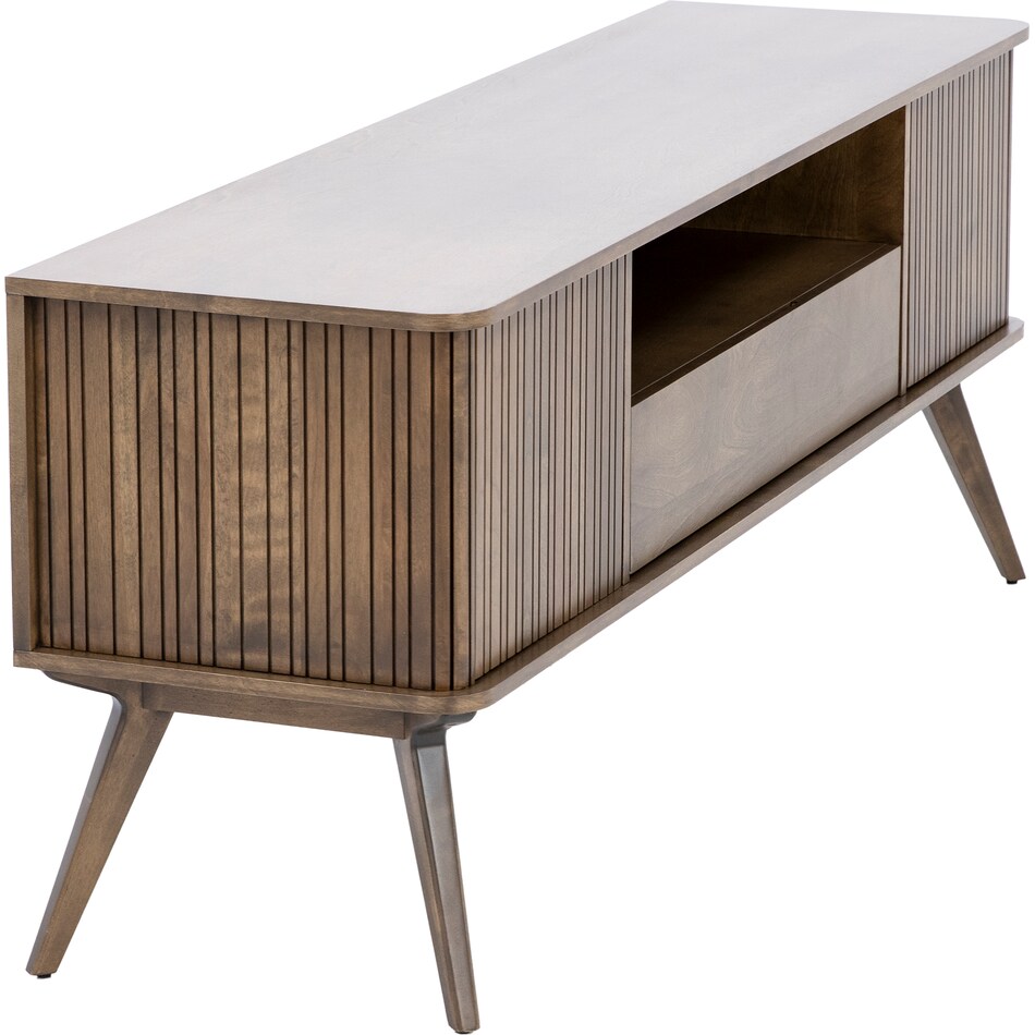 canadel furniture brown console vog  