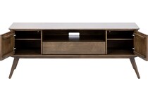 canadel furniture brown console vog  