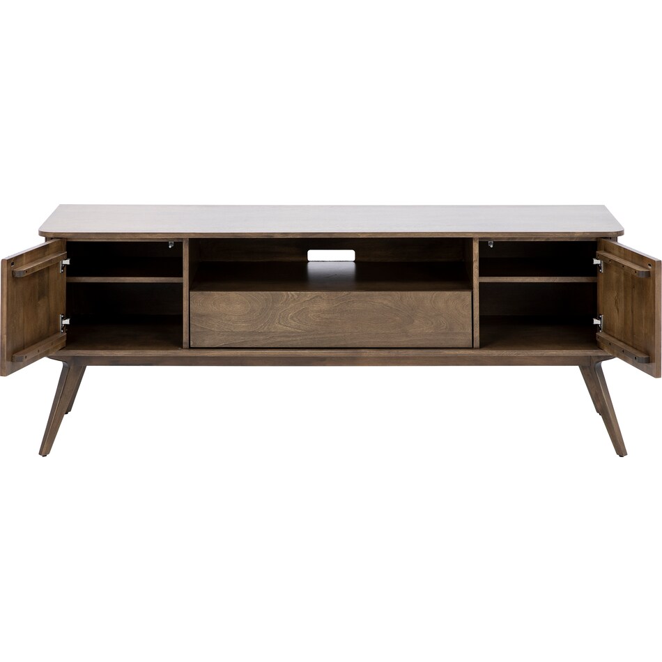 canadel furniture brown console vog  
