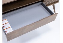 canadel furniture brown console vog  