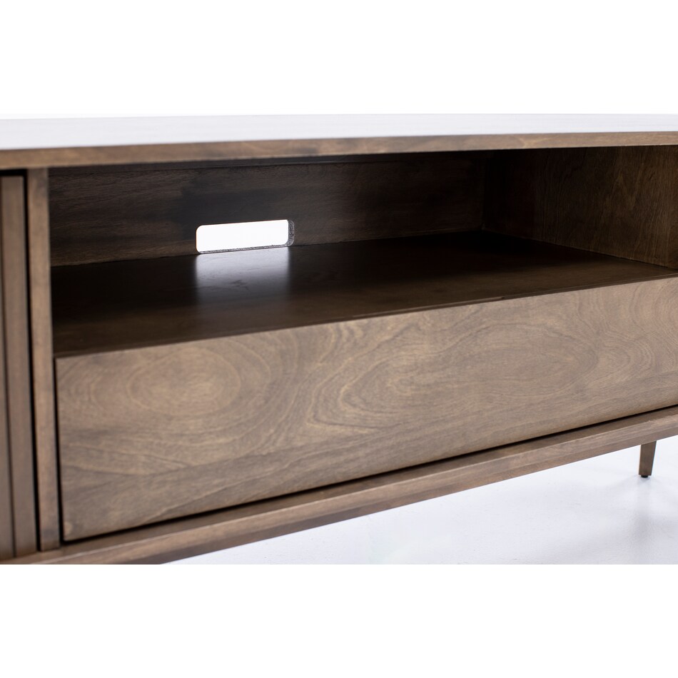 canadel furniture brown console vog  