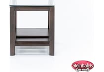 canadel furniture brown end table  image fus  