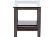canadel furniture brown end table fus  