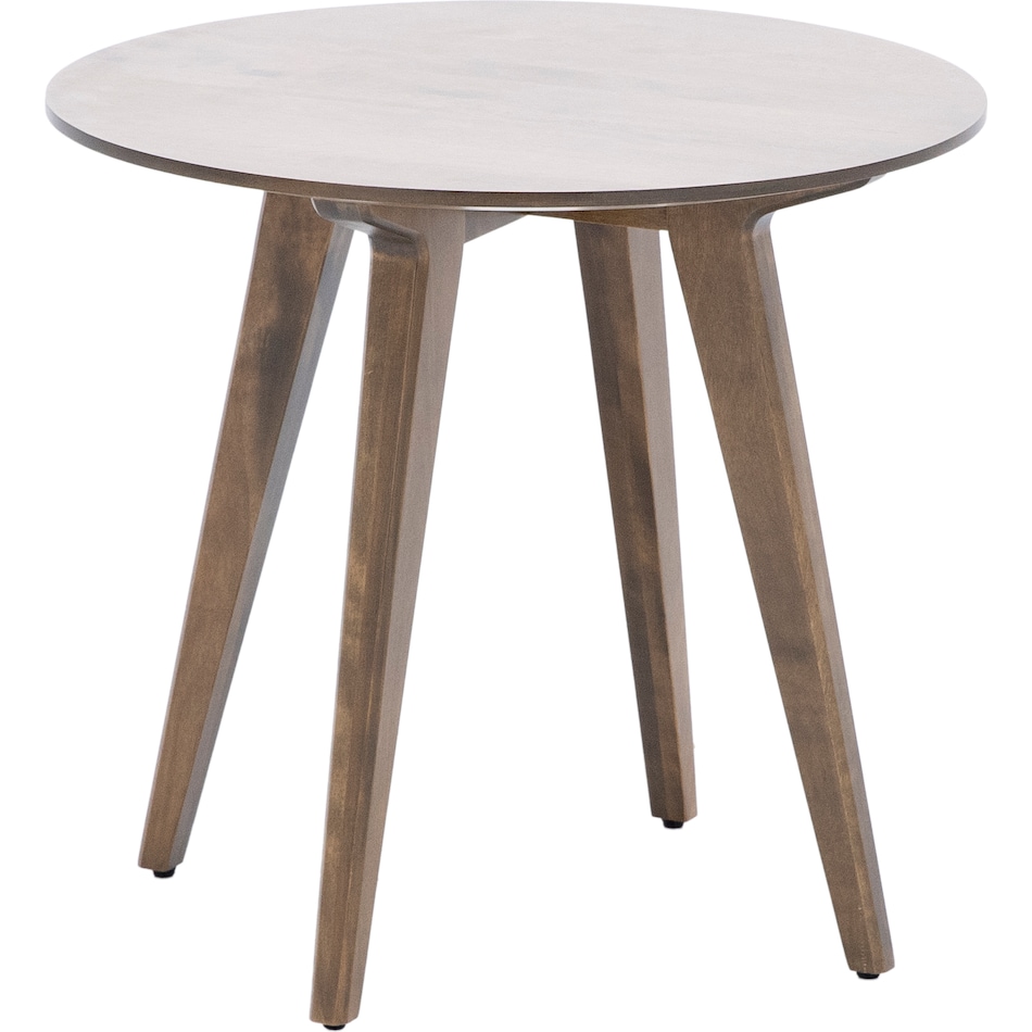 canadel furniture brown end table vog  