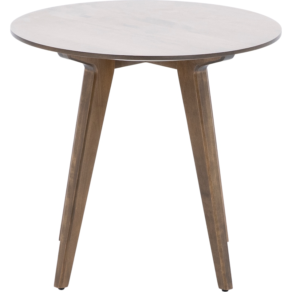 canadel furniture brown end table vog  