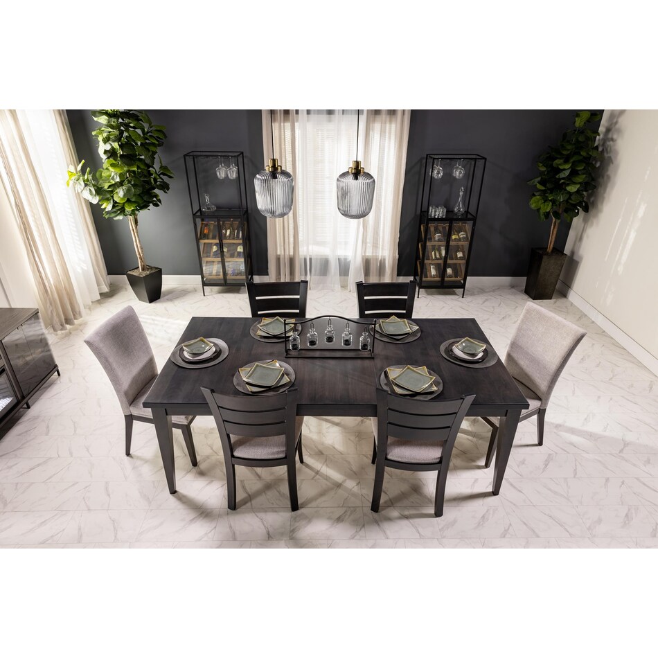 canadel furniture grey inch standard height rectangle lifestyle image   