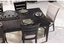 canadel furniture grey inch standard height rectangle lifestyle image   