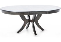 canadel furniture grey inch standard height round oval p  