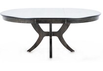 canadel furniture grey inch standard height round oval p  