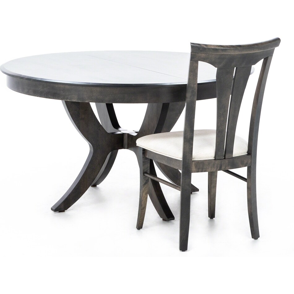 canadel furniture grey inch standard height round oval p  