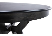 canadel furniture grey inch standard height round oval p  