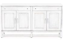 canadel furniture white buffet server sideboard   