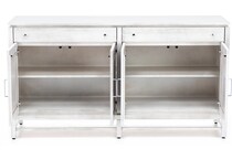 canadel furniture white buffet server sideboard   