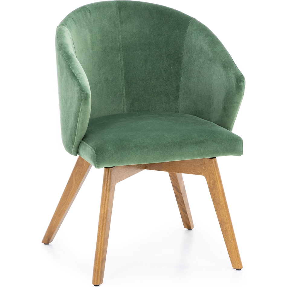 canadel  oak washed   k velvet inch standard seat height side chair   