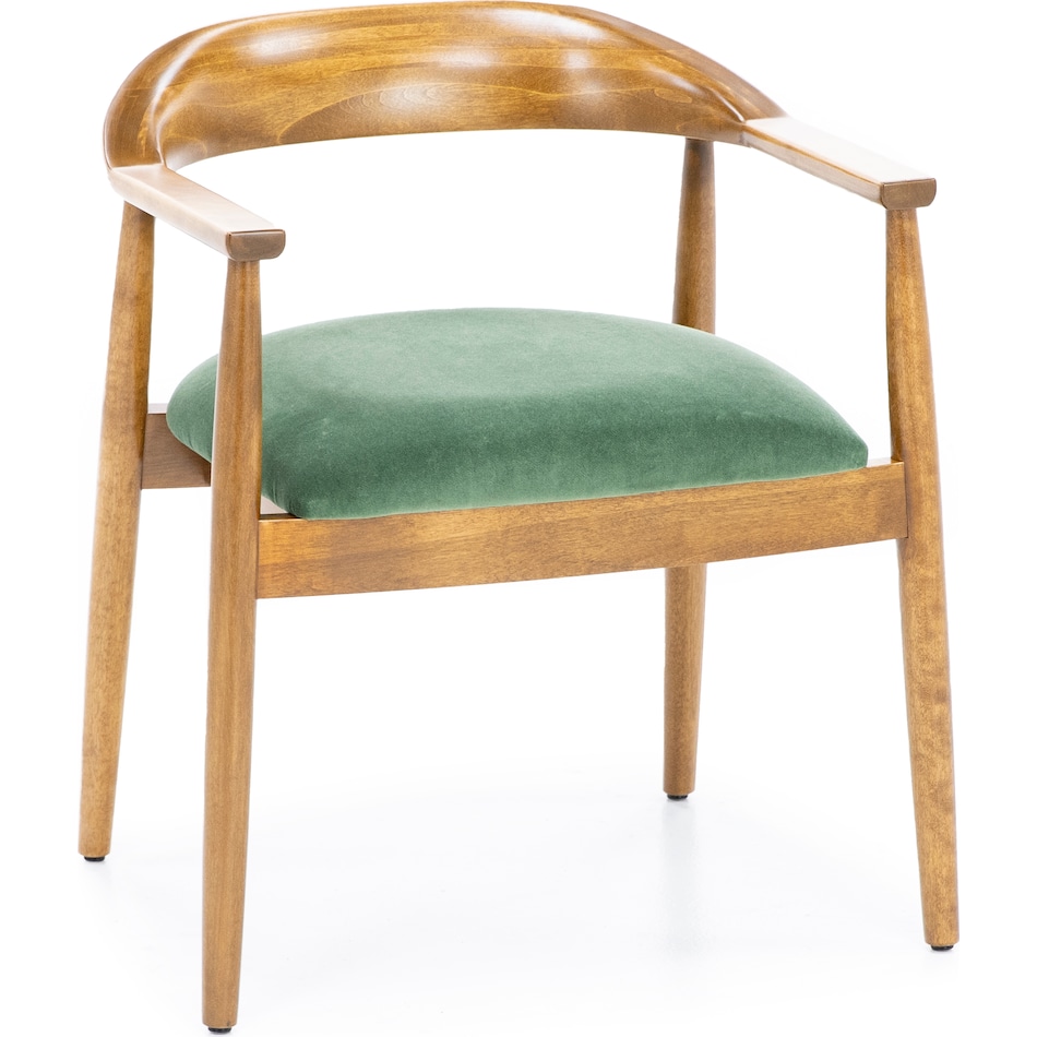 canadel  oak washed   k velvet inch standard seat height side chair   