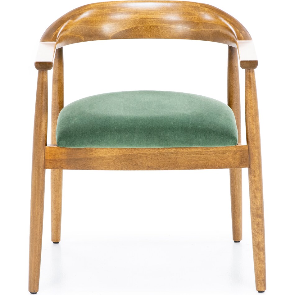 canadel  oak washed   k velvet inch standard seat height side chair   