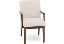 canadel  cognac washed   cl fabric inch standard seat height arm chair   