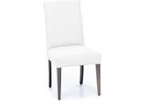 canadel beige inch standard seat height side chair   