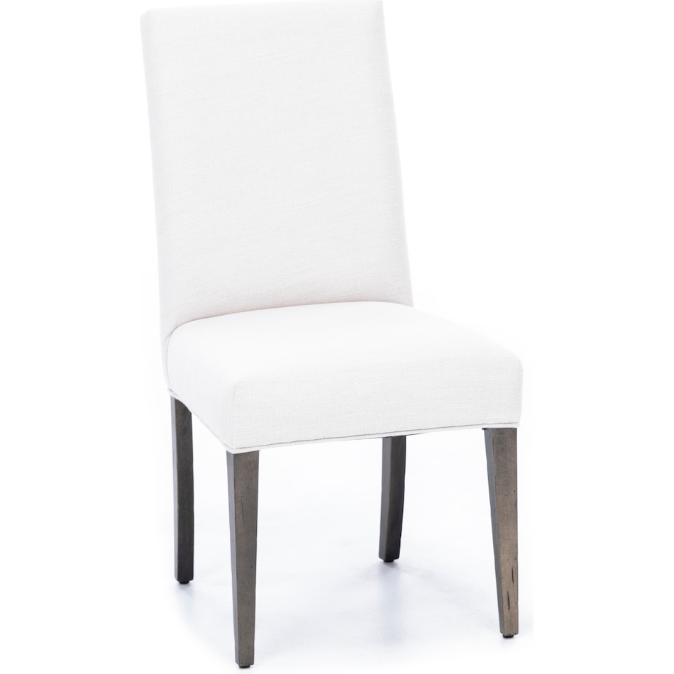canadel beige inch standard seat height side chair   