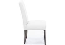 canadel beige inch standard seat height side chair   