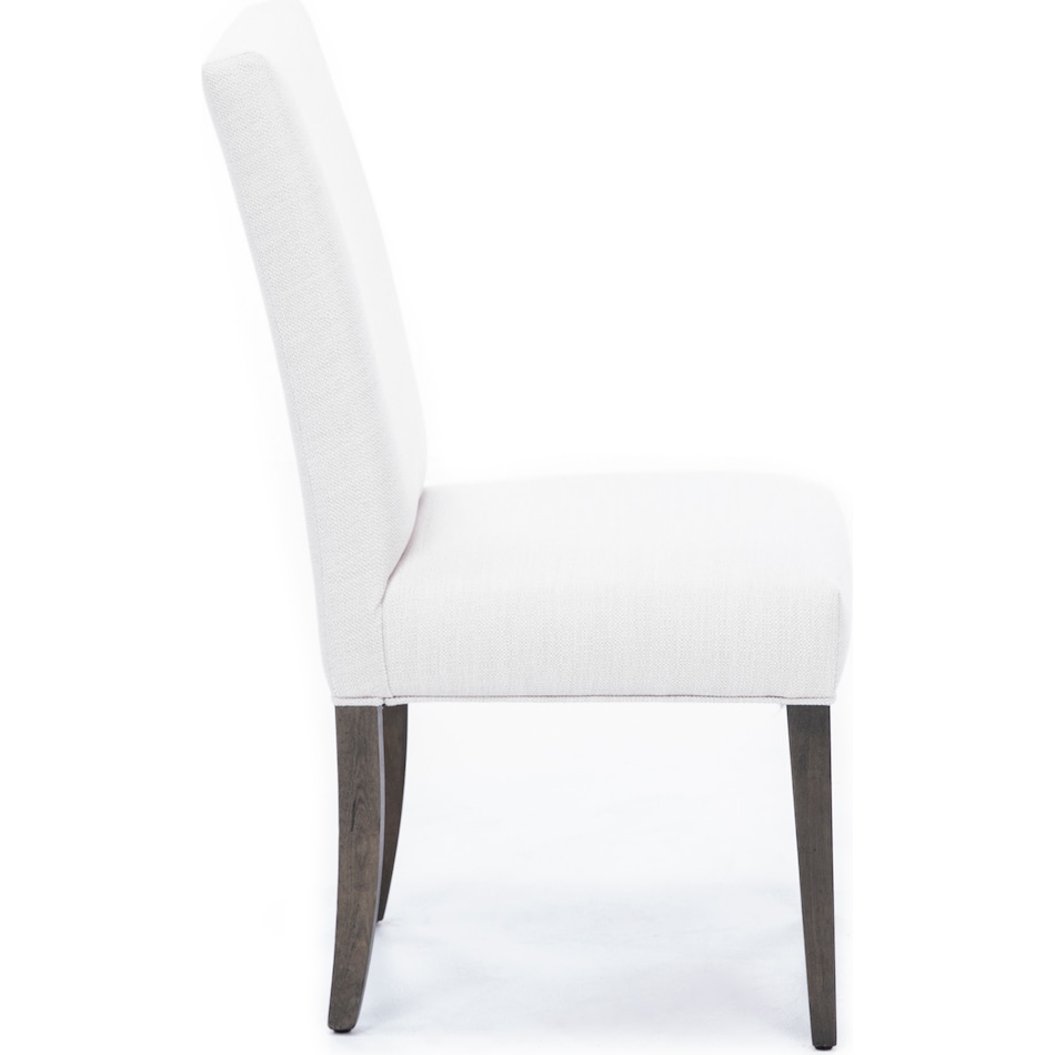 canadel beige inch standard seat height side chair   