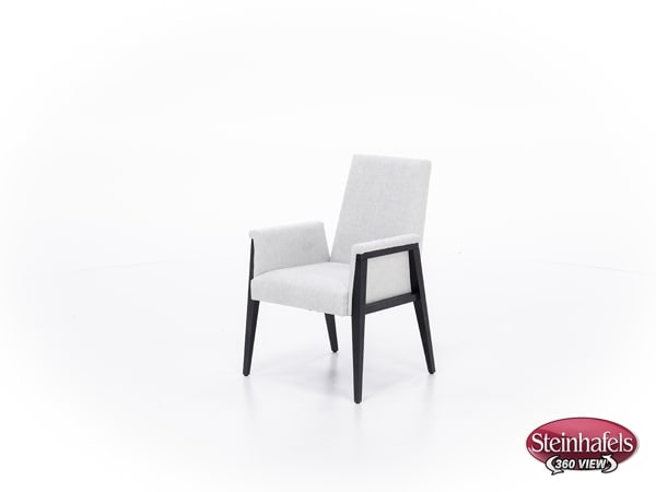 canadel black inch standard seat height arm chair  image   