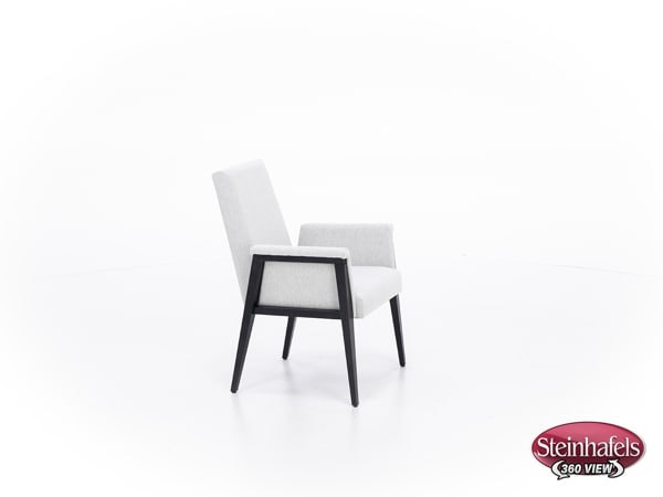 canadel black inch standard seat height arm chair  image   