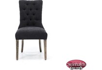 canadel black inch standard seat height side chair  image   