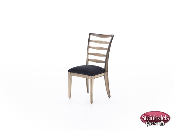 canadel black inch standard seat height side chair  image   