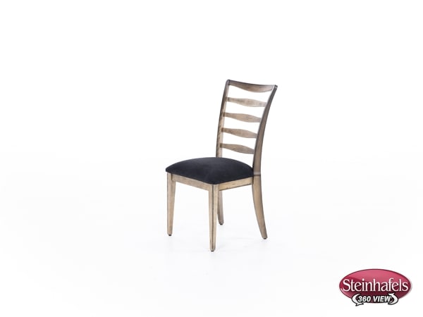 canadel black inch standard seat height side chair  image   