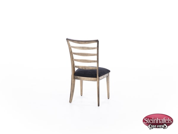 canadel black inch standard seat height side chair  image   