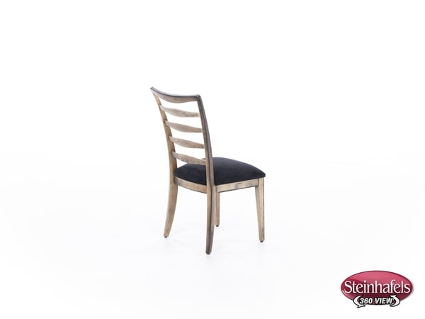 canadel black inch standard seat height side chair  image   