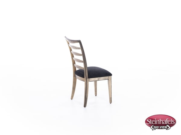 canadel black inch standard seat height side chair  image   