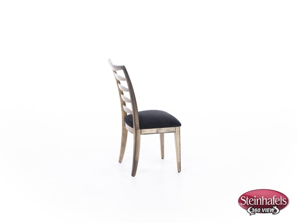 canadel black inch standard seat height side chair  image   