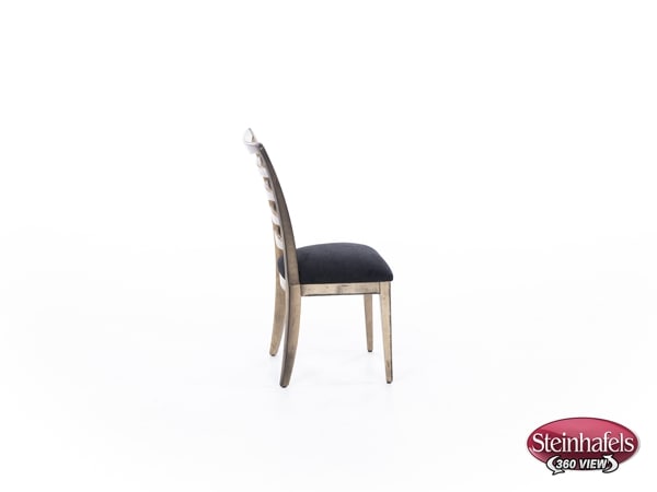 canadel black inch standard seat height side chair  image   