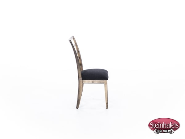 canadel black inch standard seat height side chair  image   