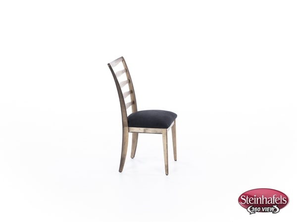 canadel black inch standard seat height side chair  image   