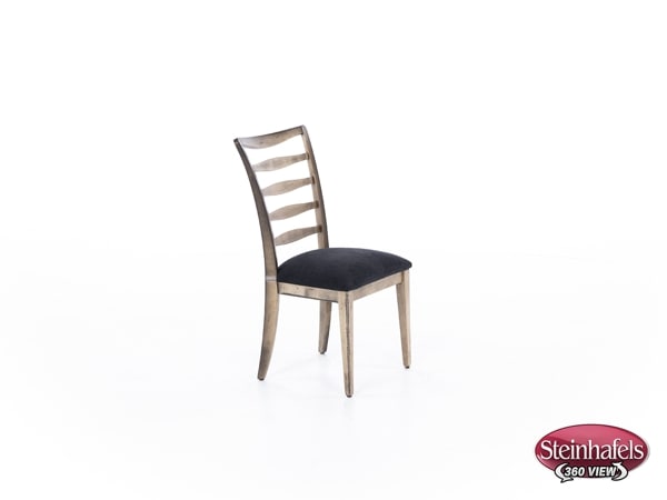 canadel black inch standard seat height side chair  image   