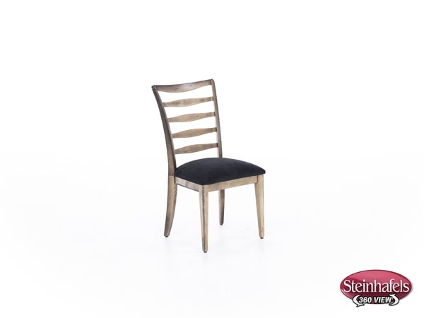 canadel black inch standard seat height side chair  image   