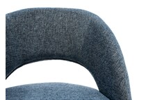 canadel blue inch standard seat height side chair   