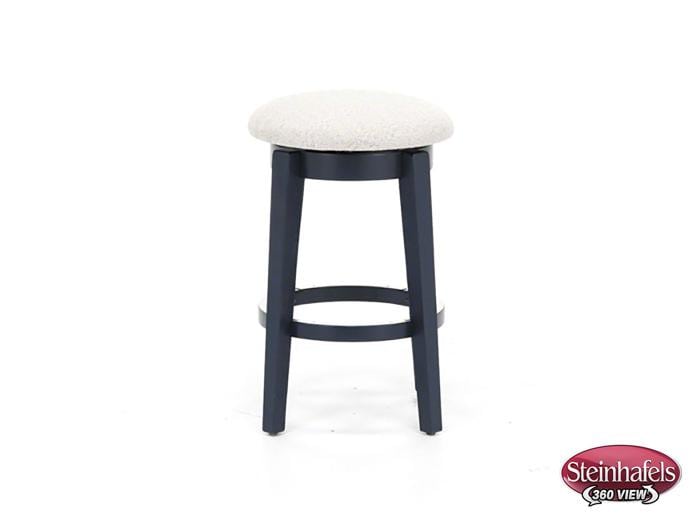 canadel blue  inch counter seat height stool  image   