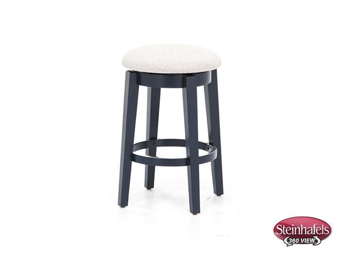 canadel blue  inch counter seat height stool  image   